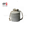 on sale bulk super-value silk-screen logo linen drawstring gift bag